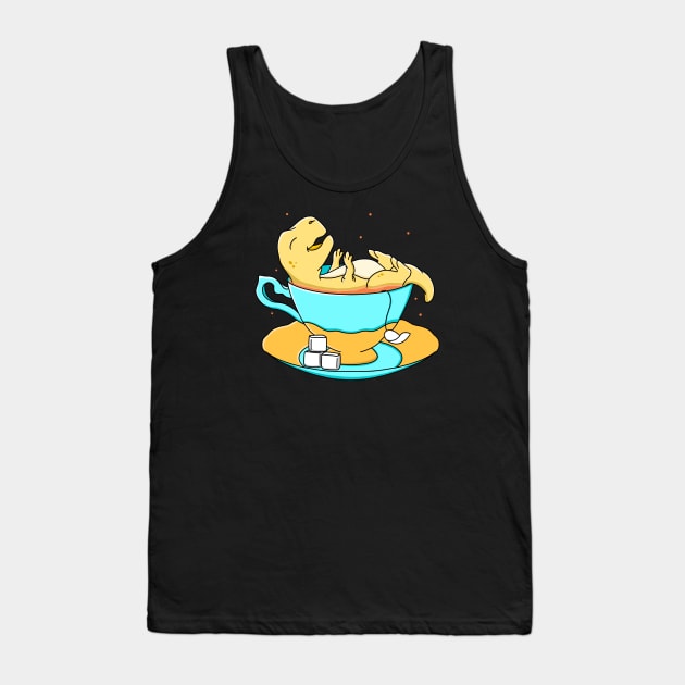 Tea Rex Tank Top by Kimprut